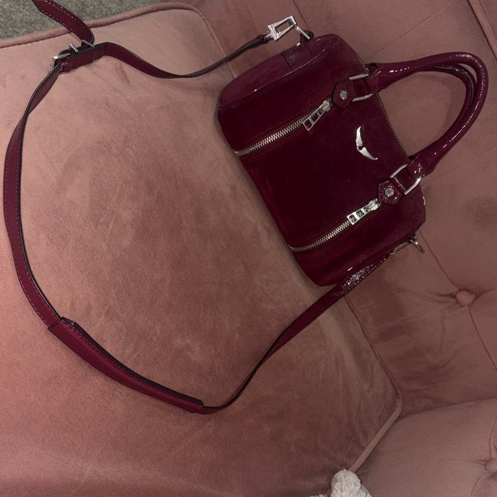 Zadig & Voltaire Deep Red Crossbody Bag